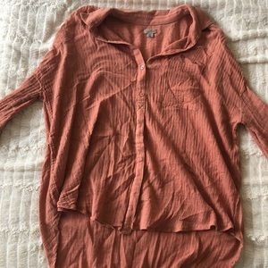 UO Rust Button Down
